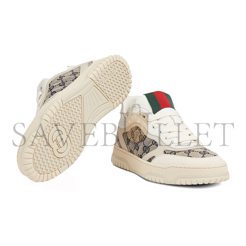 GUCCI WOMEN'S GUCCI RE-WEB SNEAKER 785452 GUCCI WOMEN'S GUCCI RE-WEB SNEAKER 785452